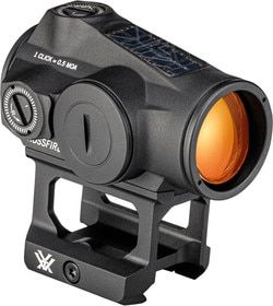 Vortex Crossfire II Solar Red Dot Sight with 1/3 Co-Witness Mount - 2 MOA